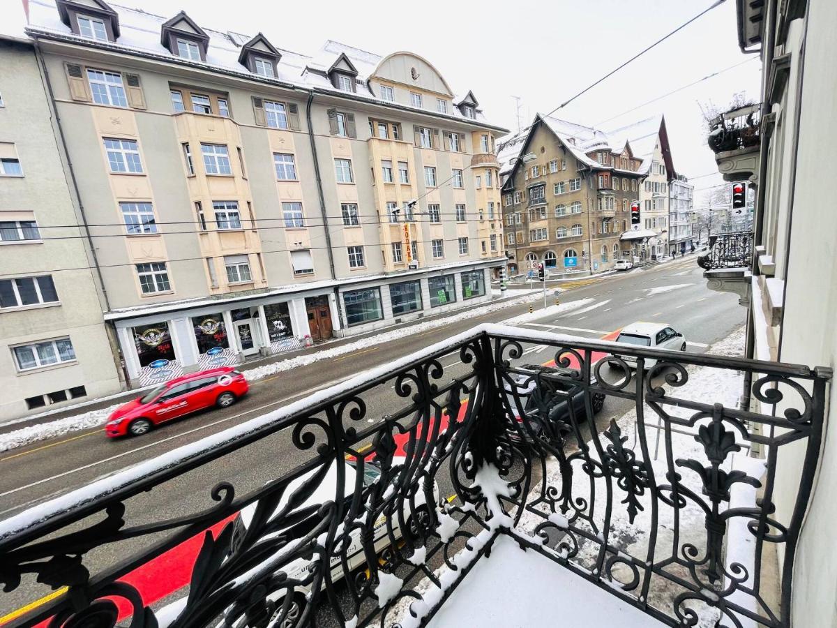 Beautiful, Bright, Large Apartment With Balcony Smarttv 세인트갈렌 외부 사진